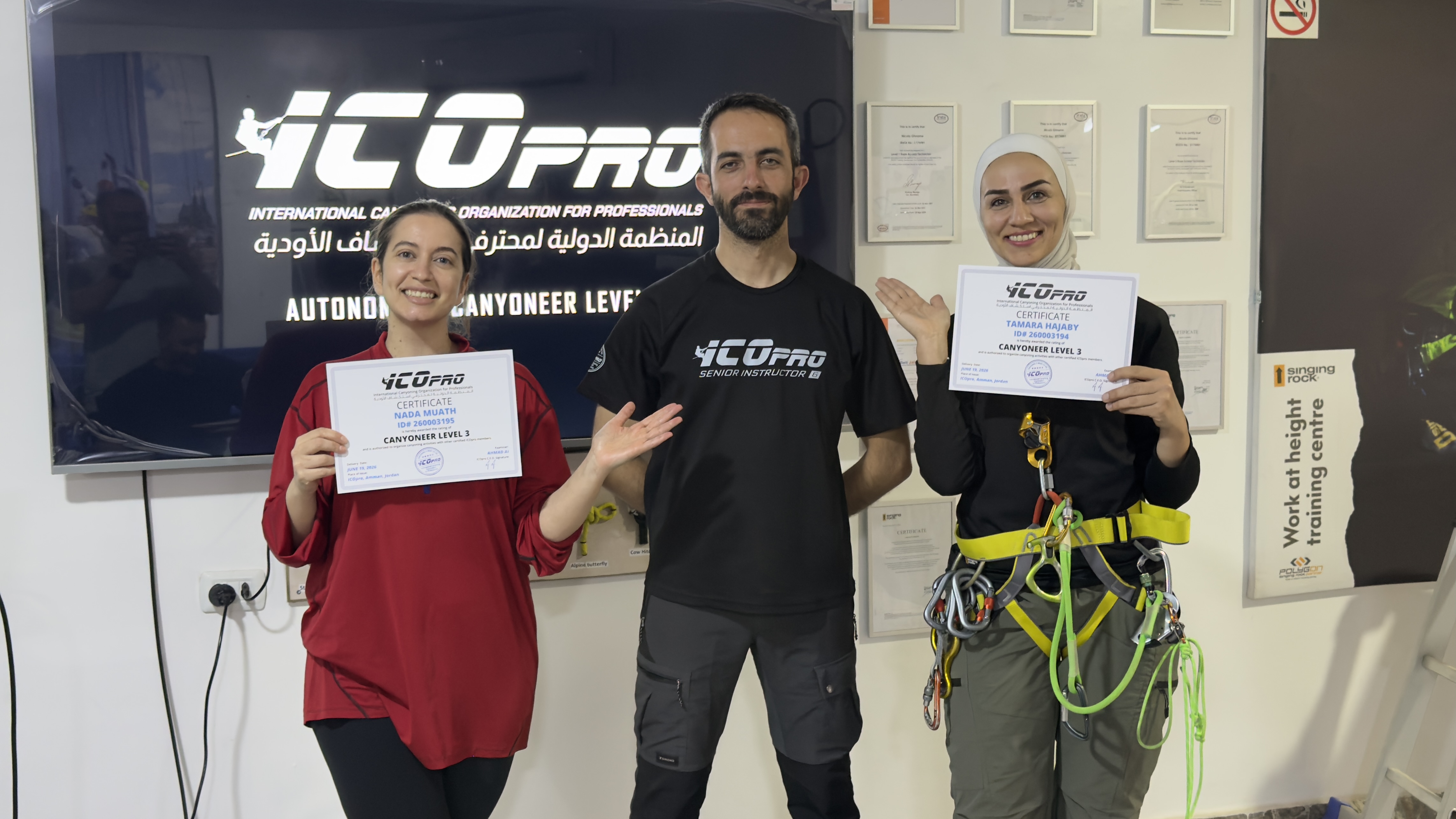 ICOpro | Canyoning